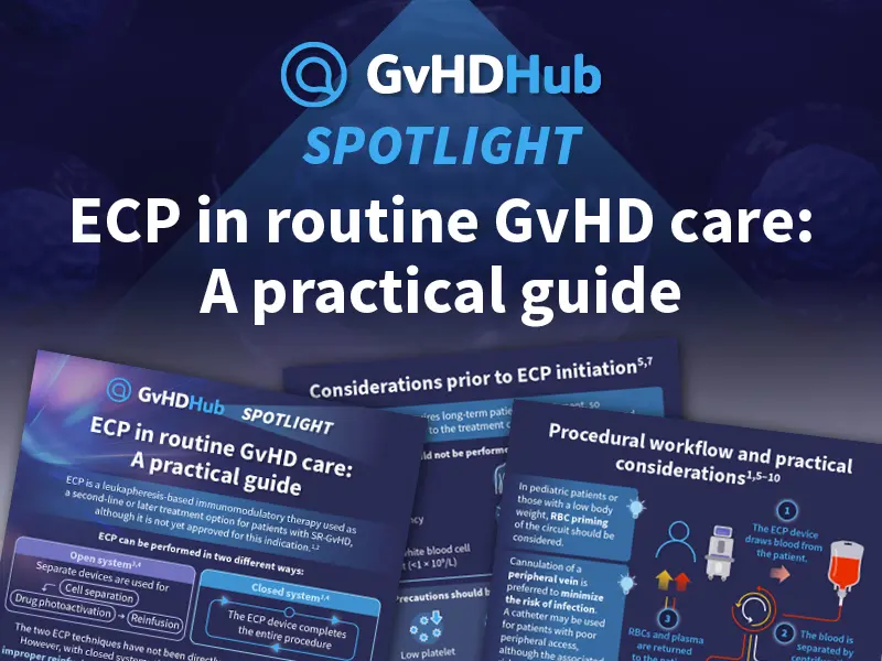 ECP in routine GvHD care: A practical guide